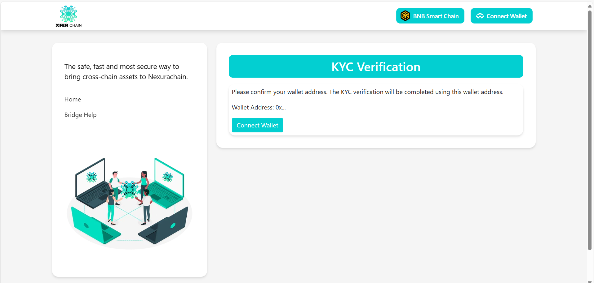 KYC section page